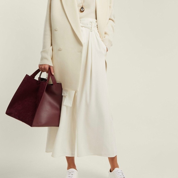 NWT Sophie Hulme Cube Tote Leather Brown - Picture 10 of 13